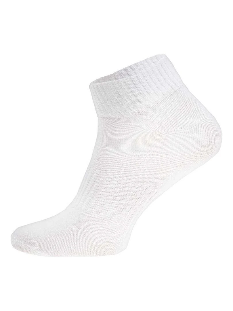 Iguana Socquettes FASIN Adulte Blanc Noir