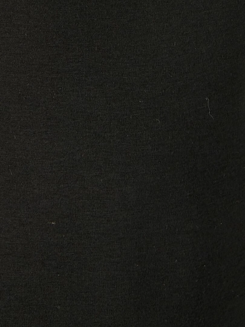 T shirt Thermolactyl Sensitive biais satin  manches longues   Damart   Noir