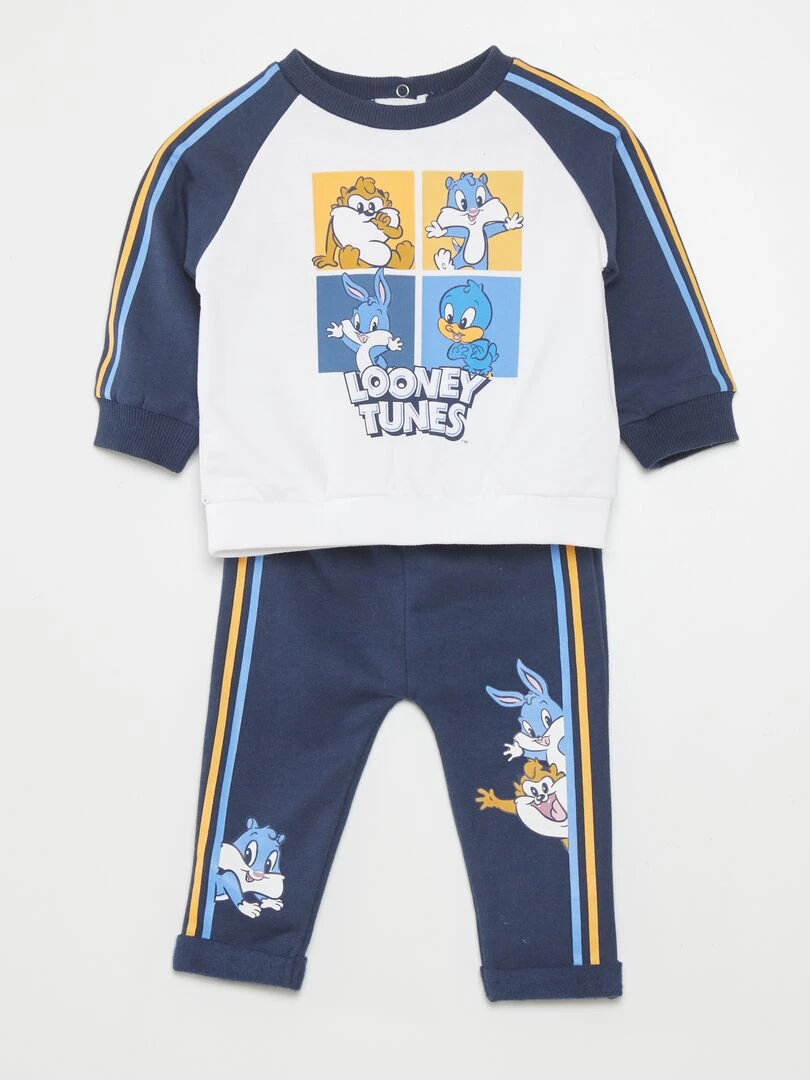 Ensemble jogging 'Looney Tunes' Bleu