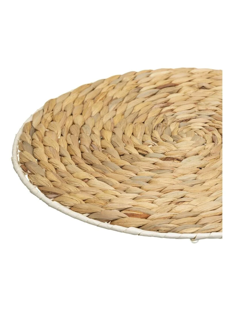 Set de table en jacinthe Beige clair