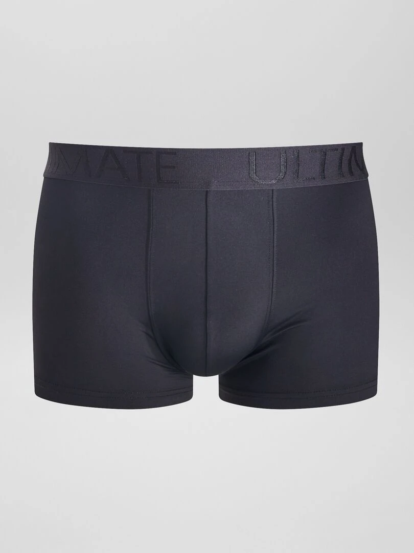 Lot de 3 boxers en microfibre stretch   Noir