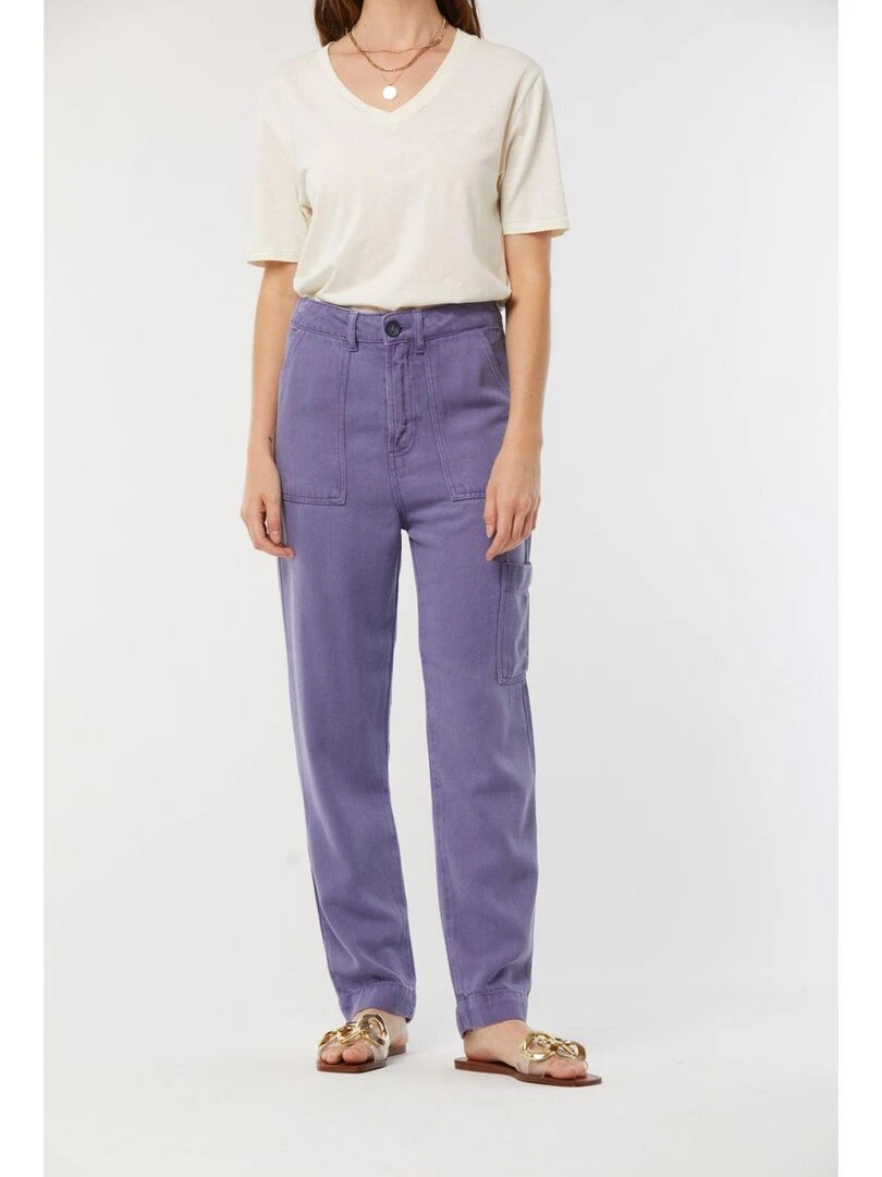 Lee Cooper Pantalon lyocell loose GIXIE Violet