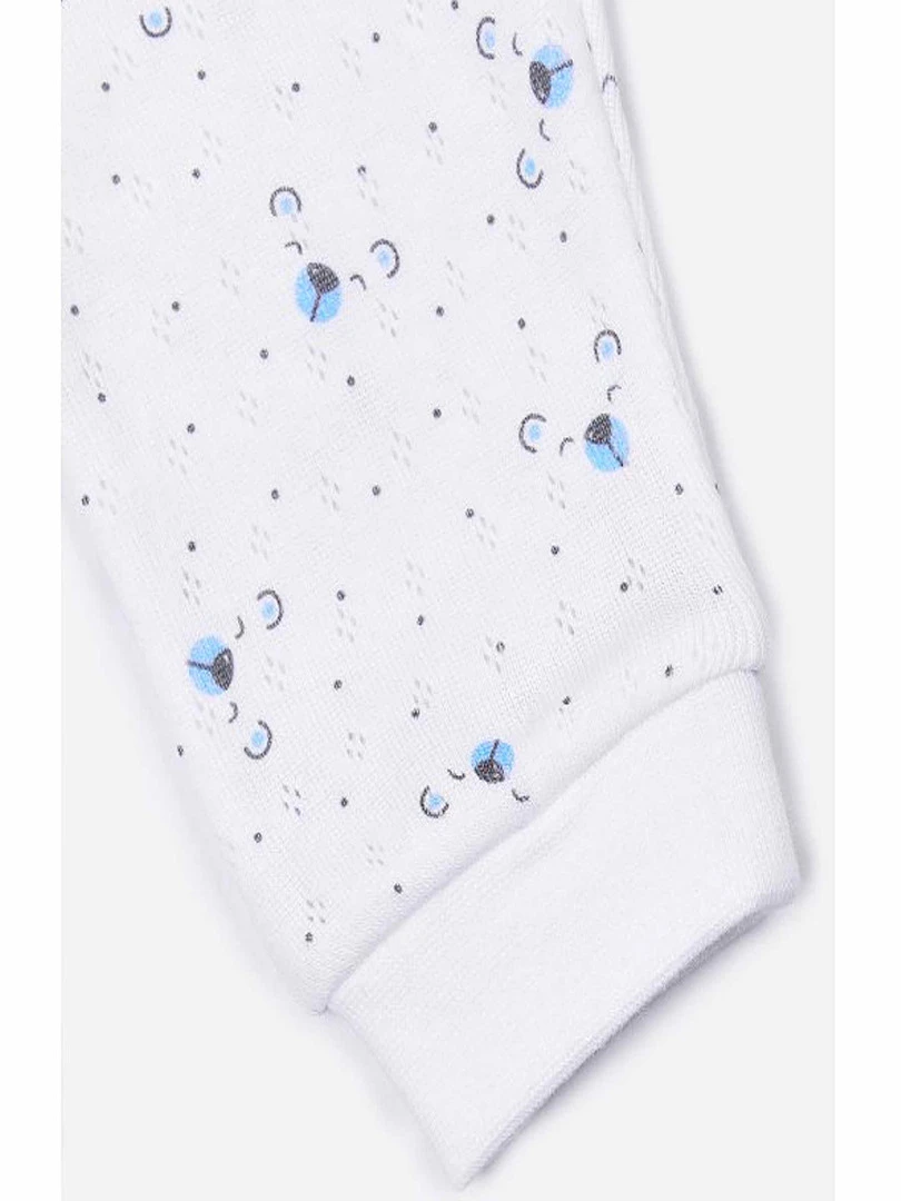 Set De 2 Pantalons Bébé En Coton Bio  Léon   Gris