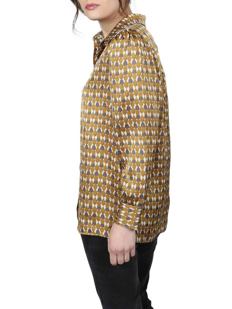 CHATTAWAK Chemise droite Jaune