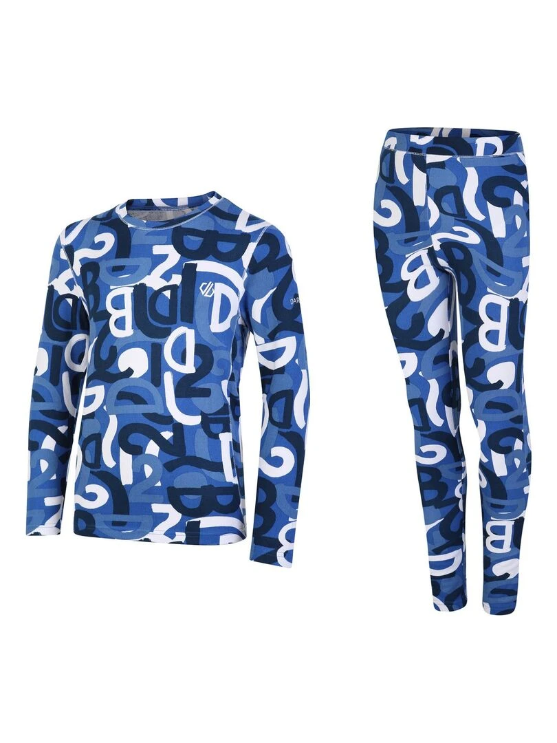 Dare 2B Ensemble thermique POW Bleu Noir