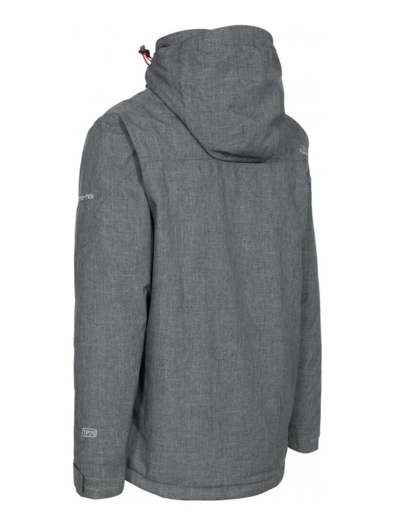 Trespass   Veste imperméable FYFINN   Gris foncé