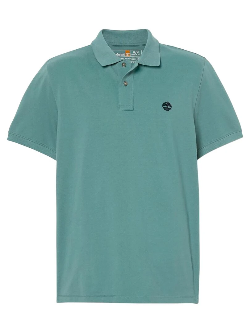 Polo Manche Courte Timberland Basic Vert