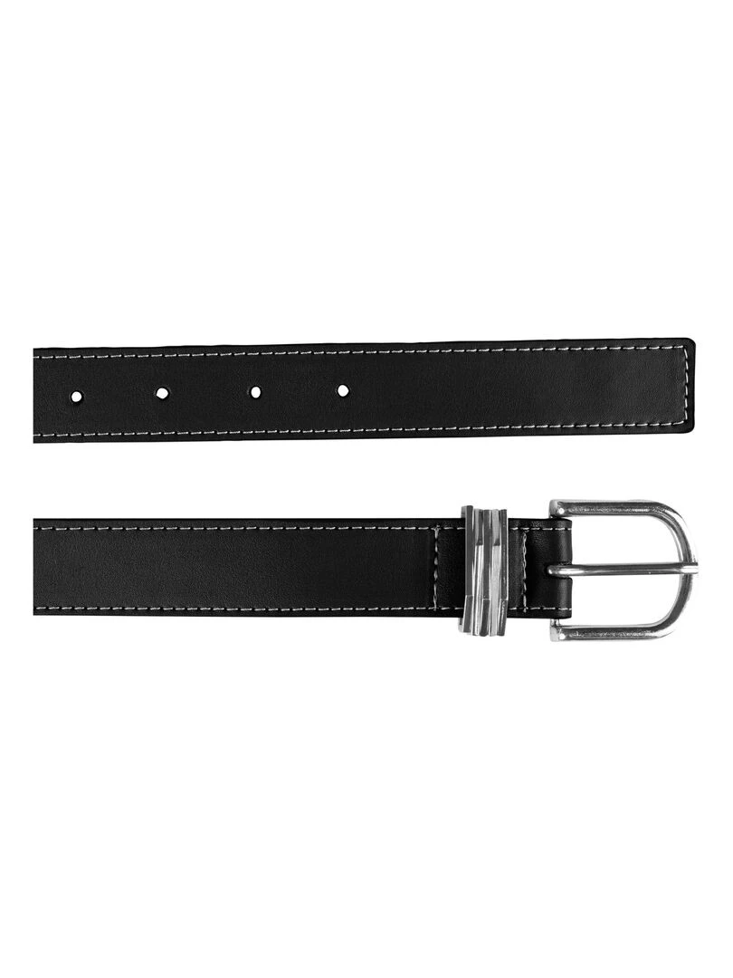 Ceinture Femme lisse bijoux Noir Noir