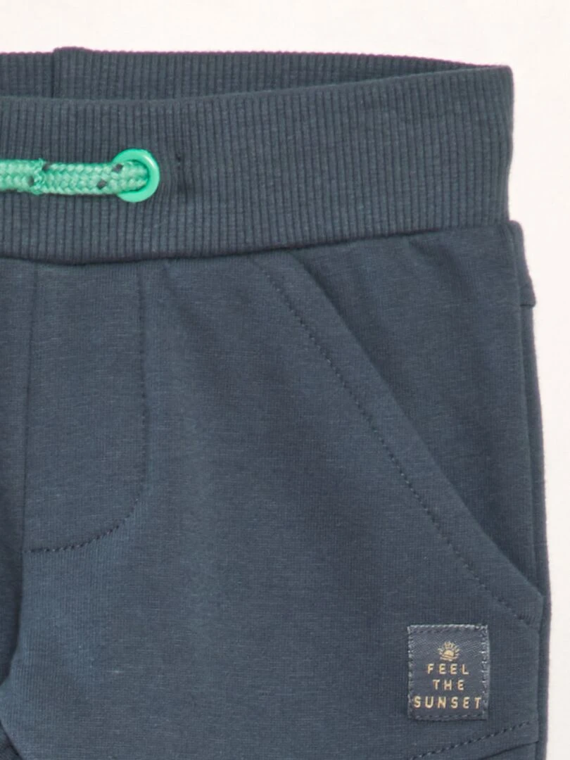 Jogging uni en jersey   Gris