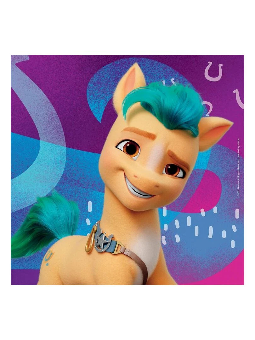Puzzles 3x49 p   magnifiques poneys / my little pony   N/A