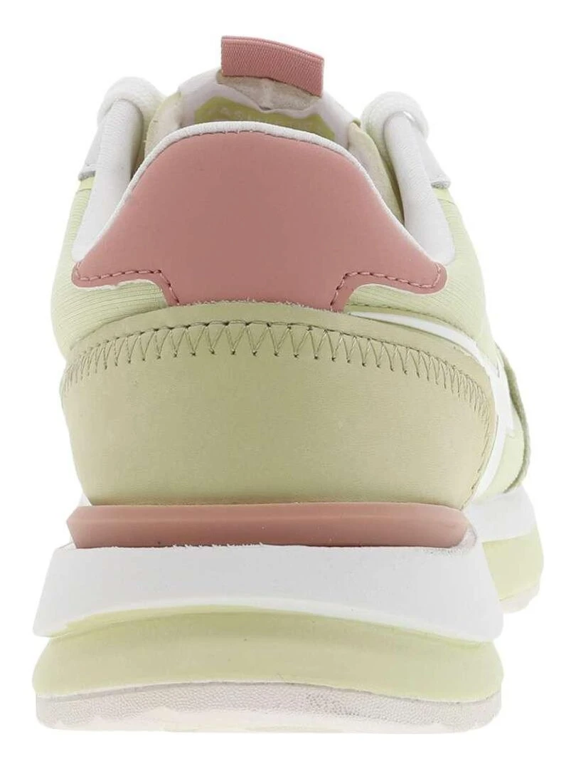 TAMARIS   Baskets cuir   Jaune