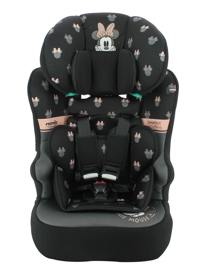 Nania Siège auto ceinturé RACE I 76 140 cm R129 i Size – Fabrication Française Minnie Rose clair