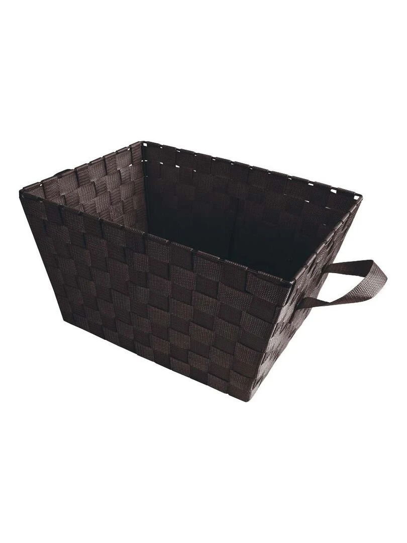 Guy Levasseur Grand panier tressé Marron