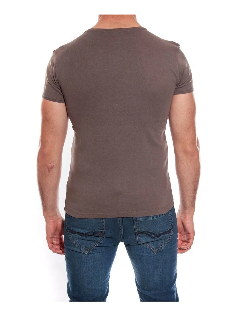 T SHIRT V WORKO II   Kaki