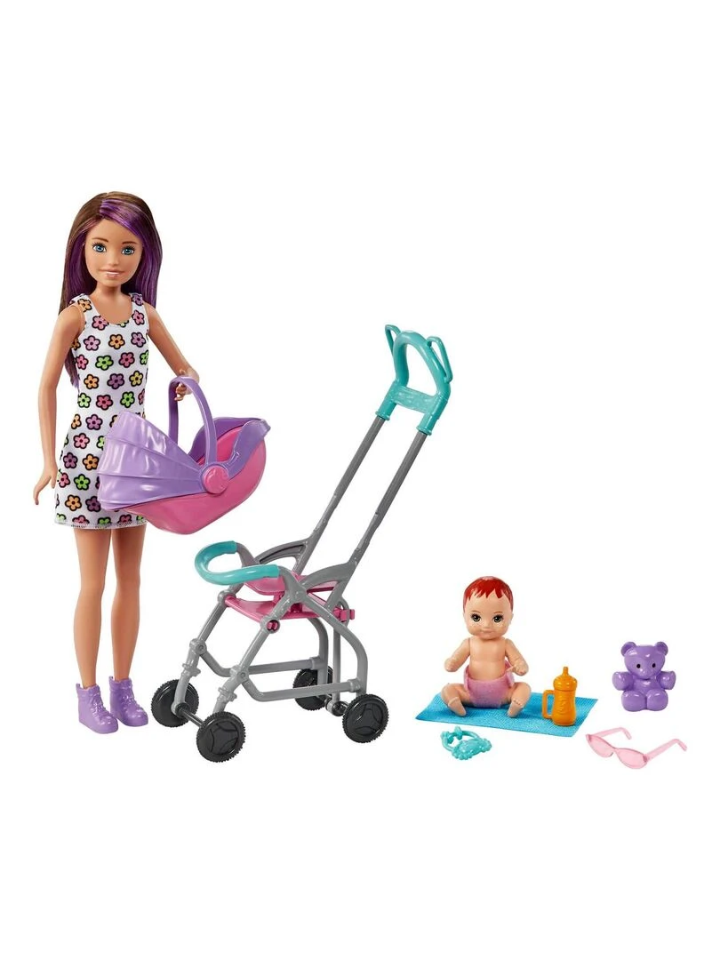 Coffret Barbie Skipper Balade en poussette N/A