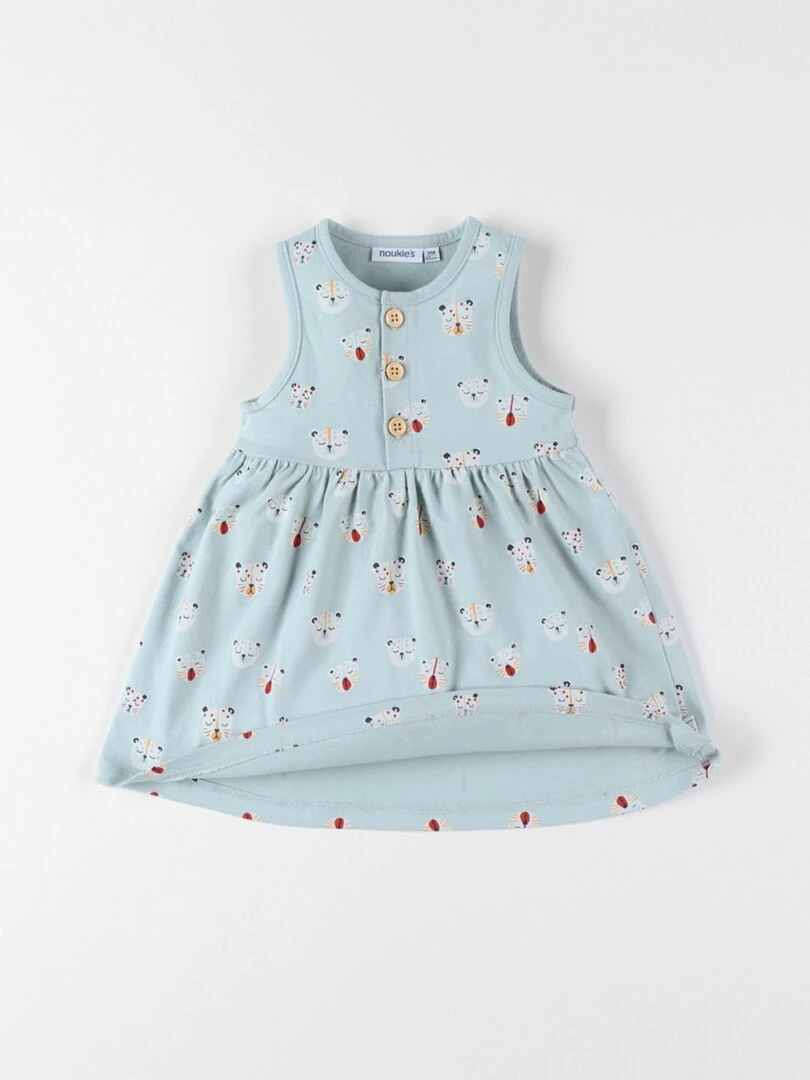 Robe à imprimé tigre    Noukie's   Bleu