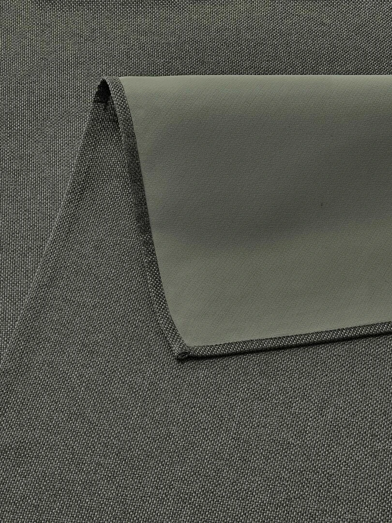 Rideau occultant en toile unie   Vert olive