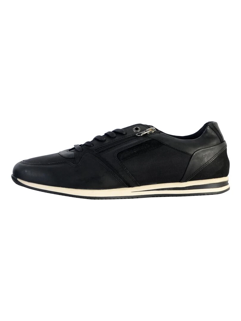 Basket Cuir Redskins Lucide 2 Noir