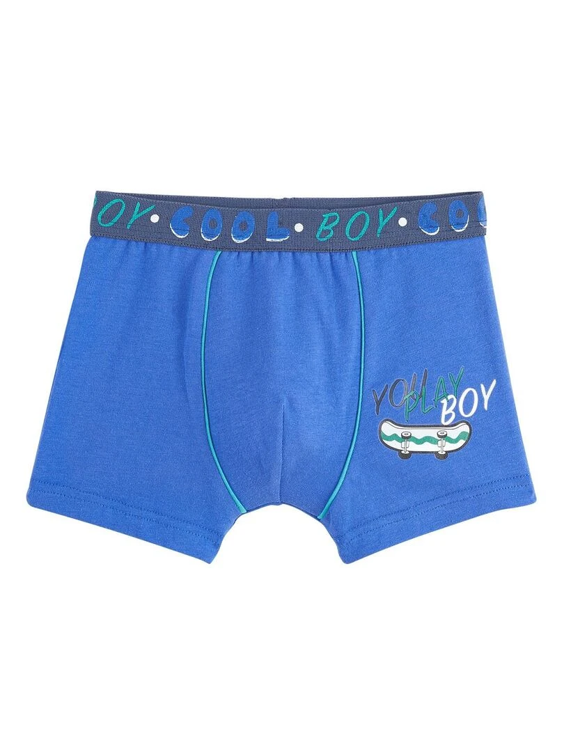 Lot de 2 boxers garçon Salto   Bleu