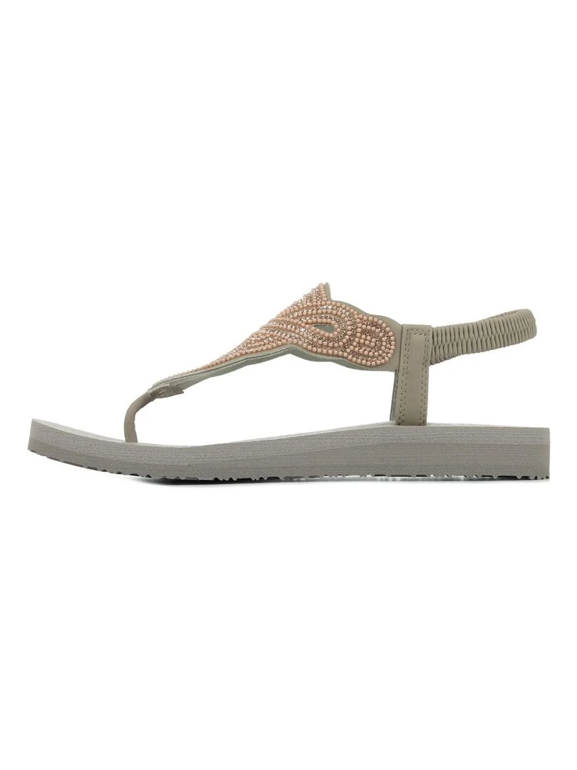 Sandales Skechers Meditation   Pearl Perfection   Beige