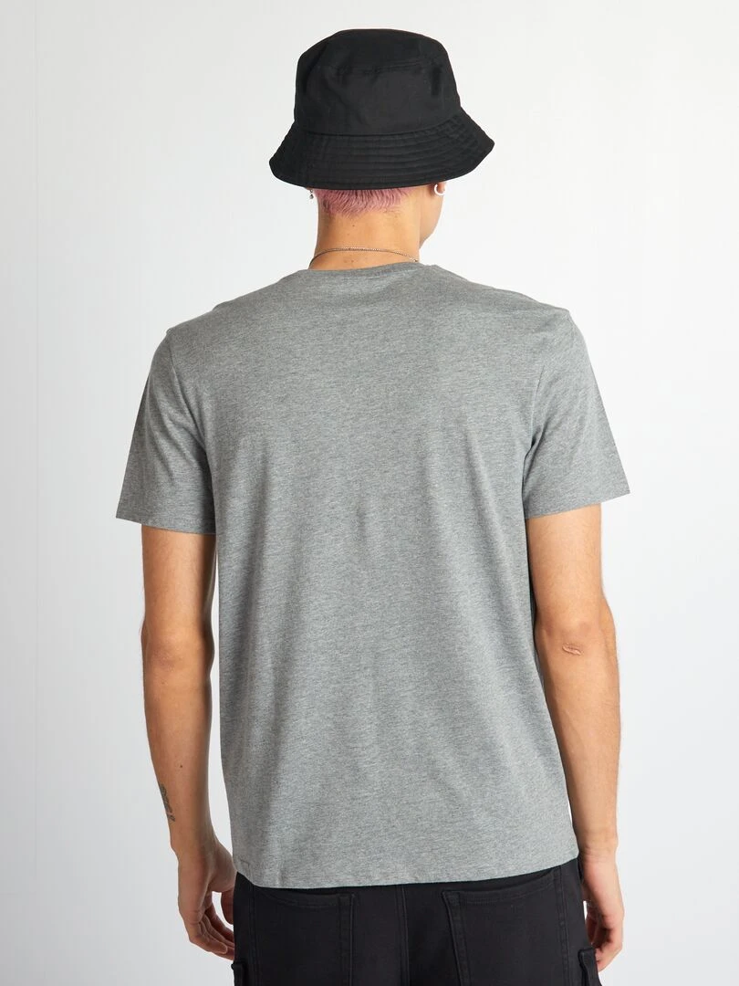 T shirt basique   Gris