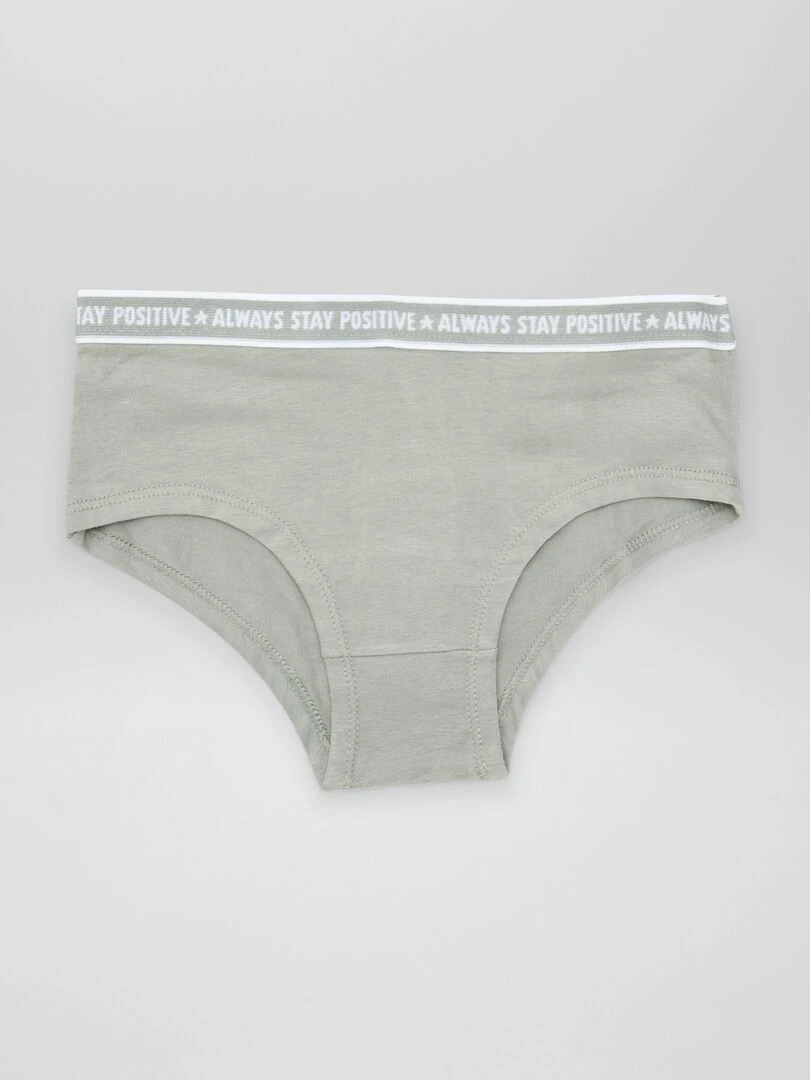 Lot de 3 shorties stretchs   Rose/vert