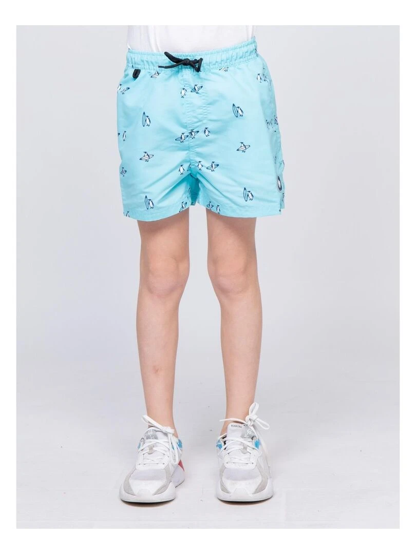 Short de bain GILSON J Bleu ciel