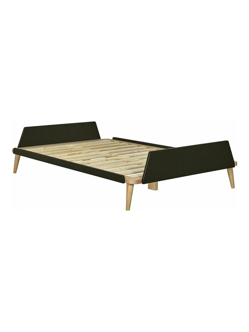 Pack lit avec matelas Karl AKITEN RETAIL Noir Marron