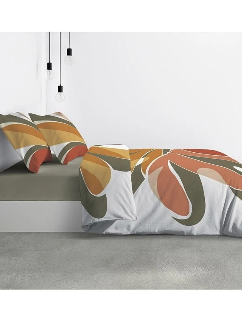 Housse de couette  Kentia + taie(s) 100% coton   Blanc