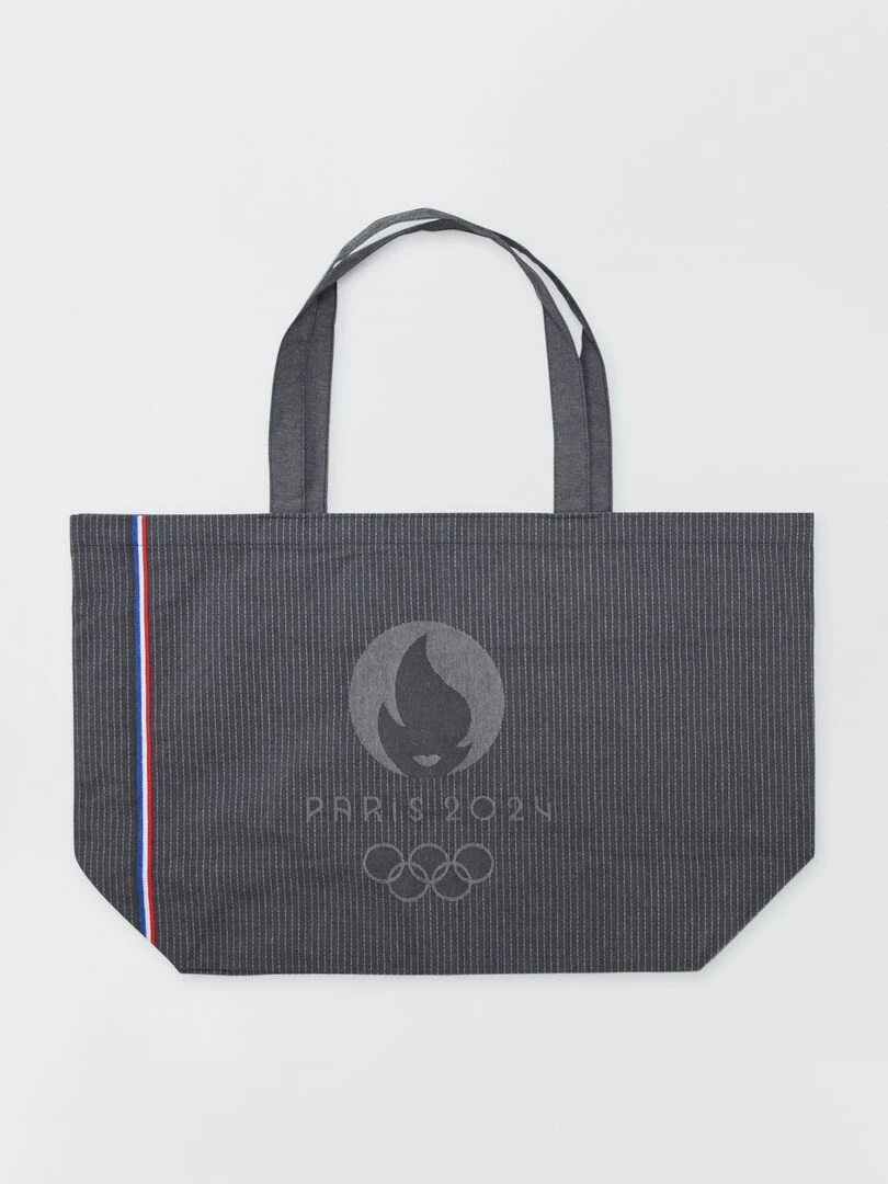 Grand tote bag   Paris 2024   Gris