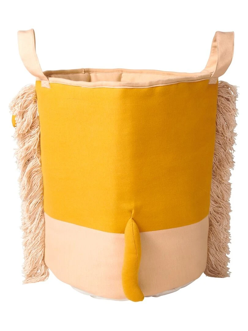 Sac de rangement lion 'nordic coast company'   Jaune moutarde