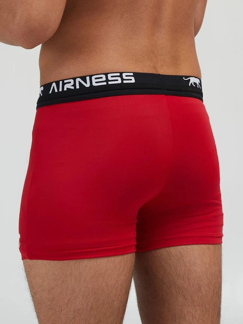 SHORT DE BAIN HARVEY Airness   Rouge