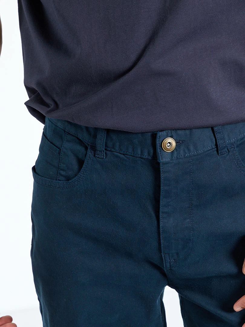 Pantalon slim L38 + de 2m   Bleu marine