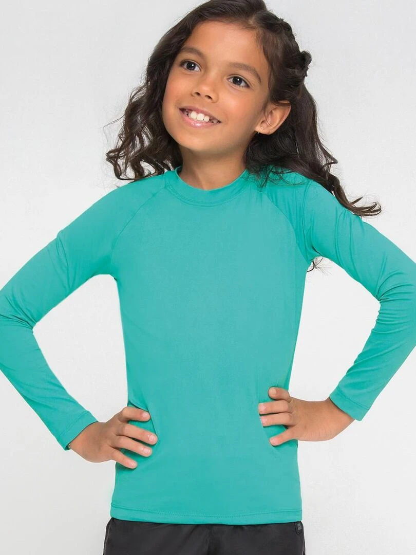Rash Guard Movimentando se UV Line Vert