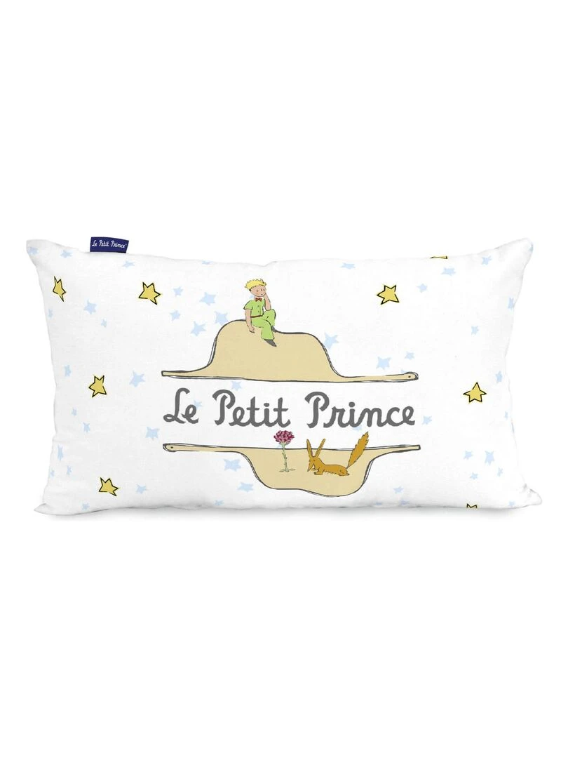 Housse de coussin Imagination "Happyfriday" Blanc