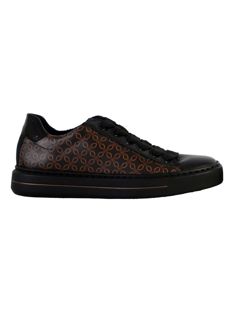 Basket Cuir Ara Courtyard Marron