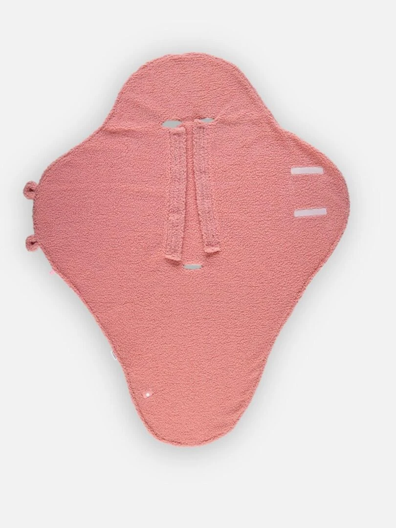 Couverture promenade en teddy    Rose