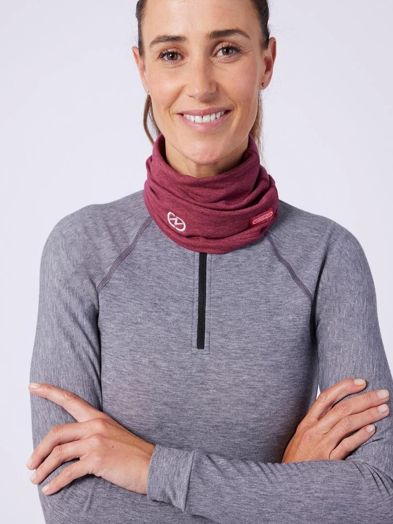Tour de cou Comfort Thermolactyl 4 mixte DamartSport Rose