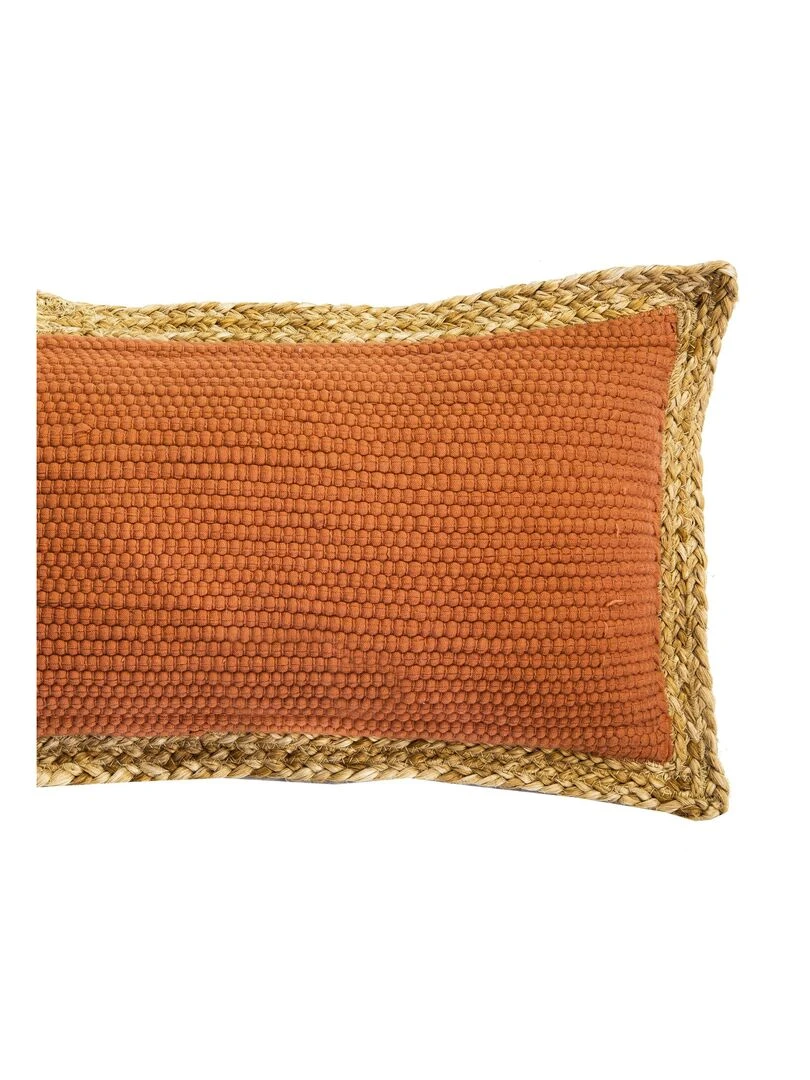 Coussin en coton CHINDI 'Deko&co' Orange