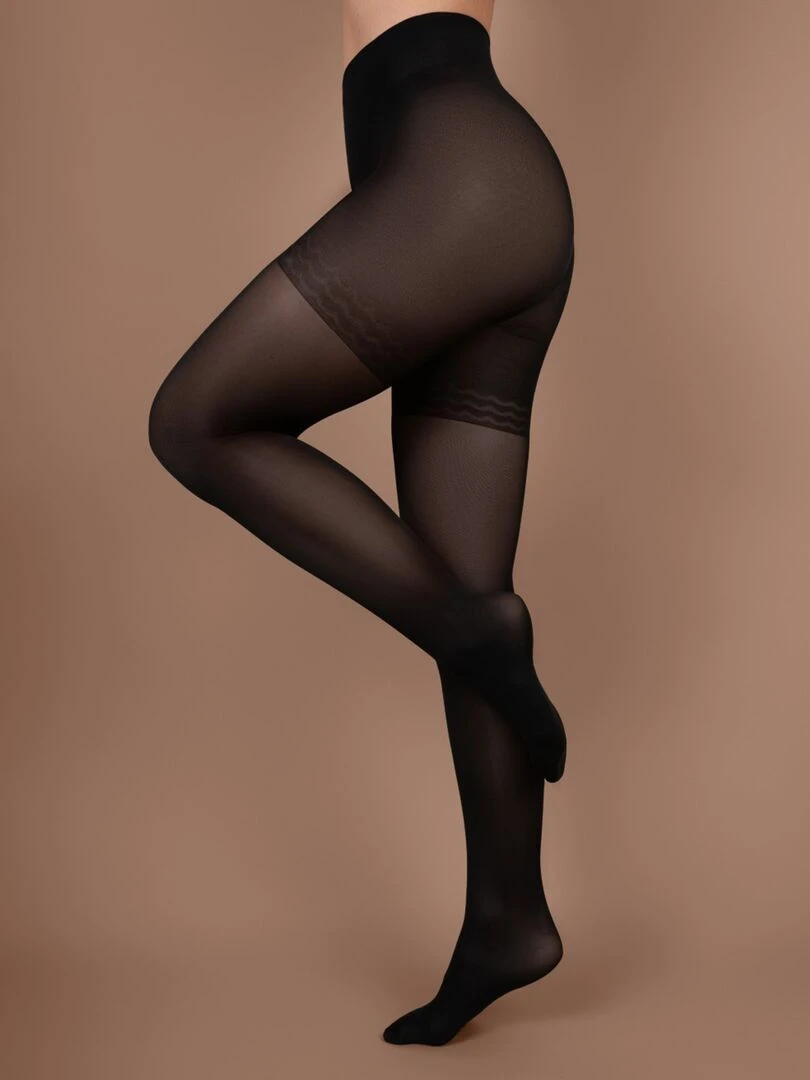 Collant shapewear 70D 'Bye Bra'   noir