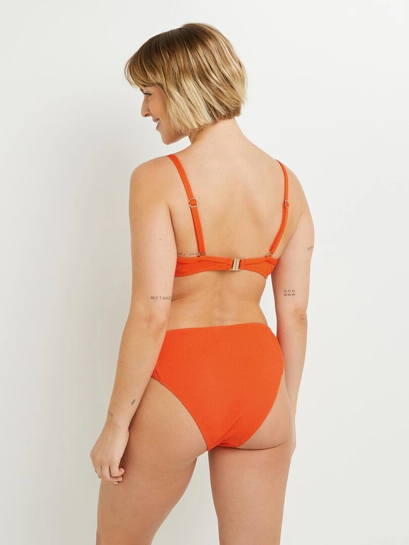 Maillot de bain culotte midi Marcia   RougeGorge Lingerie   Orange
