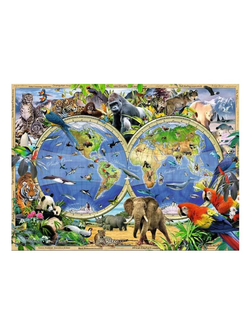 Puzzle Monde sauvage 300 pieces N/A