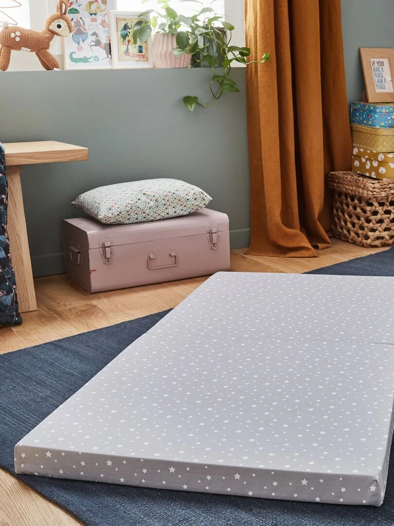 Matelas imperméable déhoussable 'P'tit Albatros' Gris