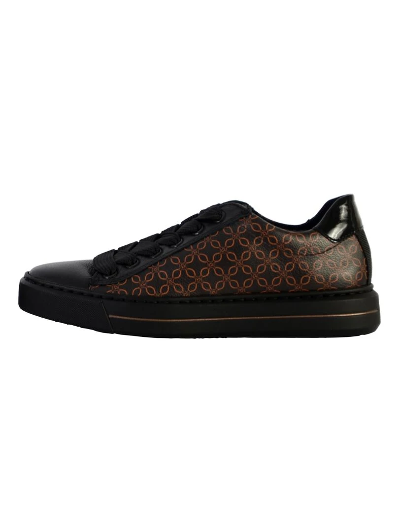 Basket Cuir Ara Courtyard Marron