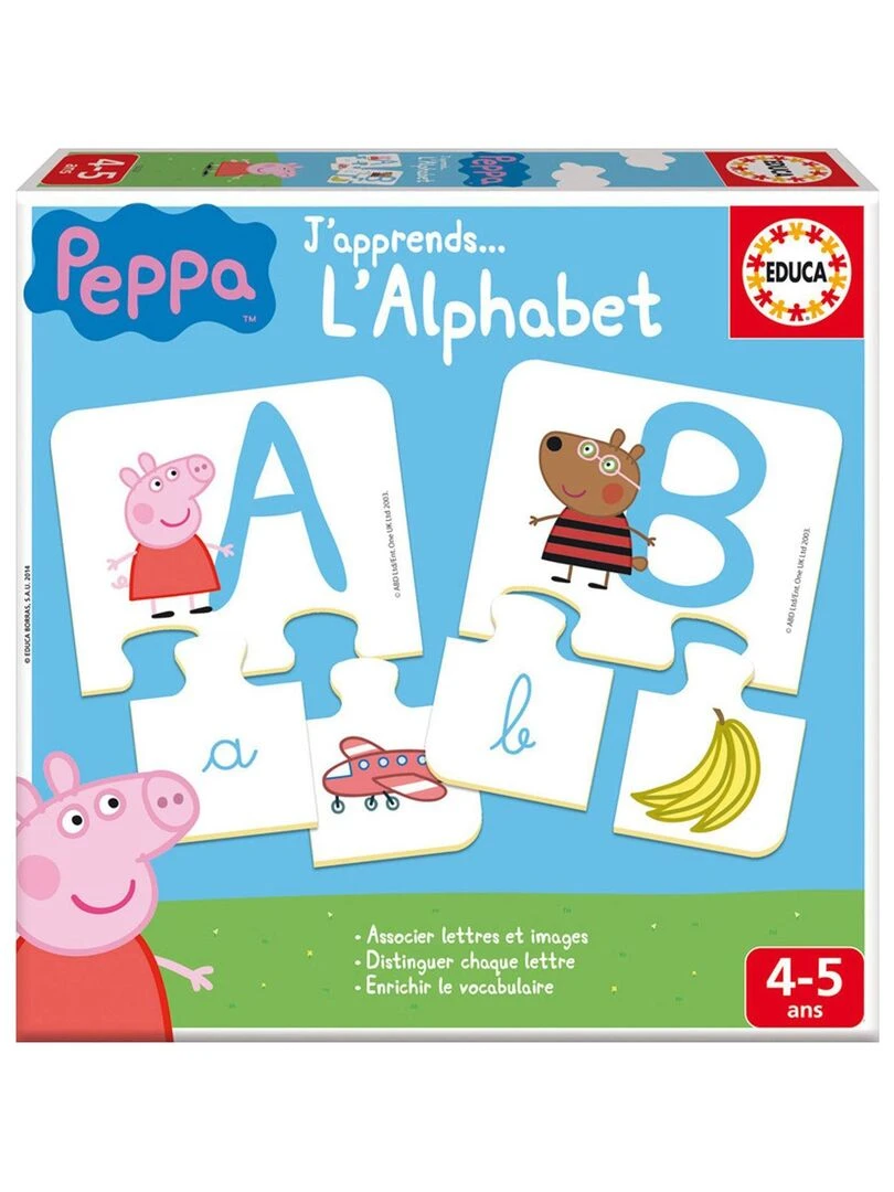 J'apprends l'alphabet : Peppa Pig N/A