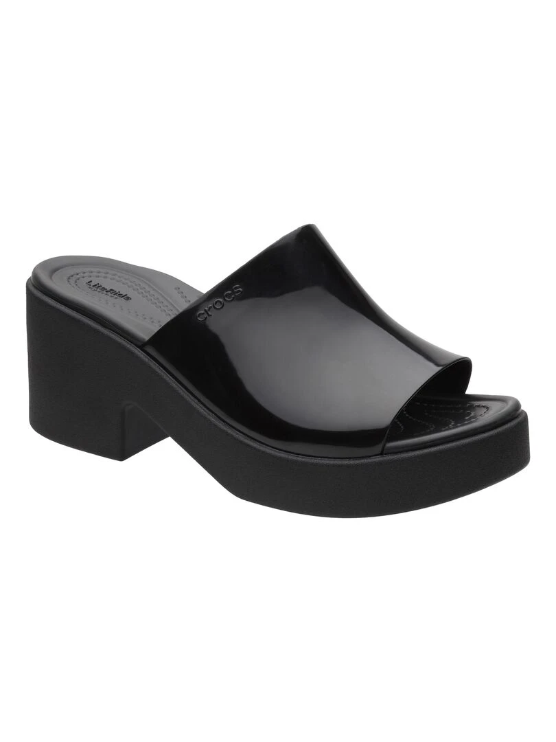 Sandales à Enfiler Crocs Brooklyn   Noir