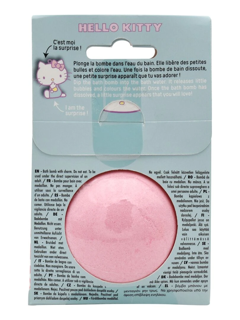 Hello Kitty Boule de Bain avec Surprise à L'intérieur 150g N/A