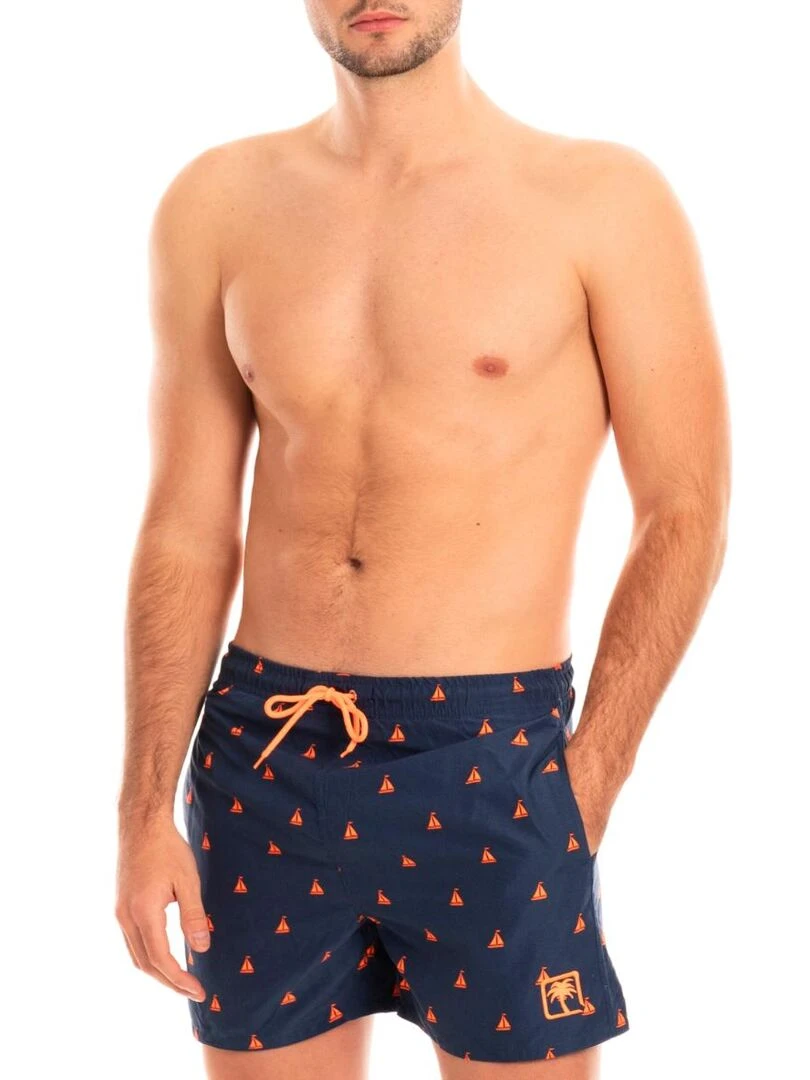 Short de bain Enzo Bleu