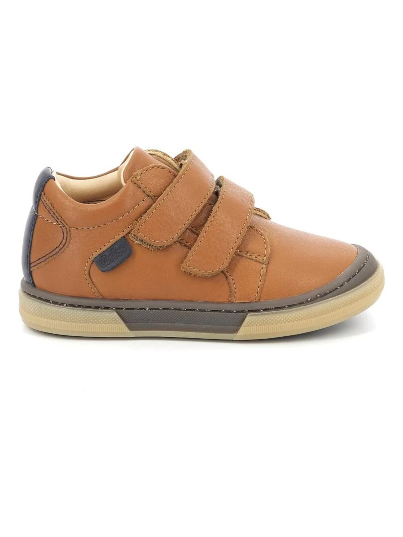 Sneakers hautes Cuir Caroad Marron