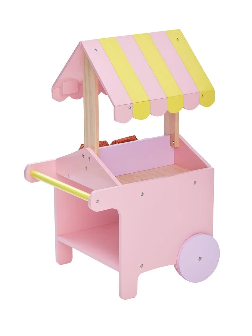 Chariot à poupée en bois pâtisseries accessoires de jeu poupées de 40 45 cm Olivia’s Little World N/A